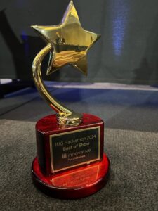 IUG 2024 Hackathon award